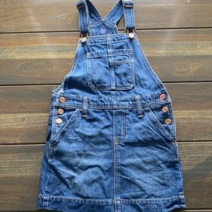 Girls Gap Denim Overall Dress